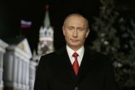 Путин поздравил волгоградцев с Новым годом