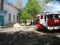 В Волгограде горела школа, на месте которой хотели построить элитное жилье