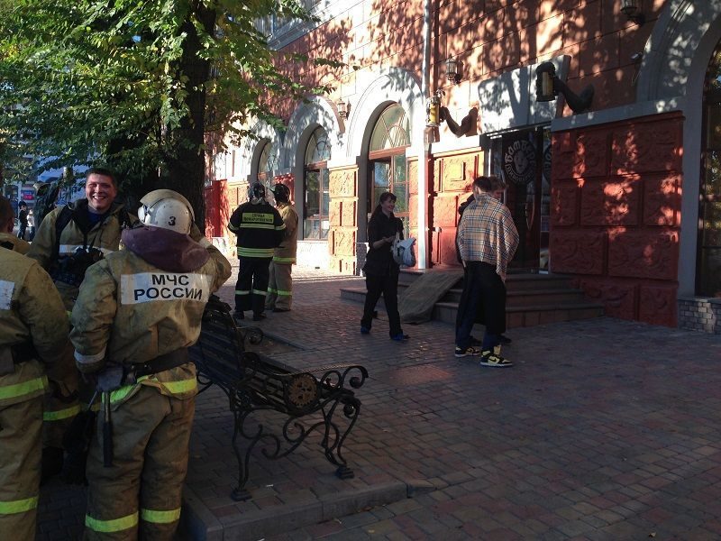 В Волгограде едва не сгорел «Бамберг»