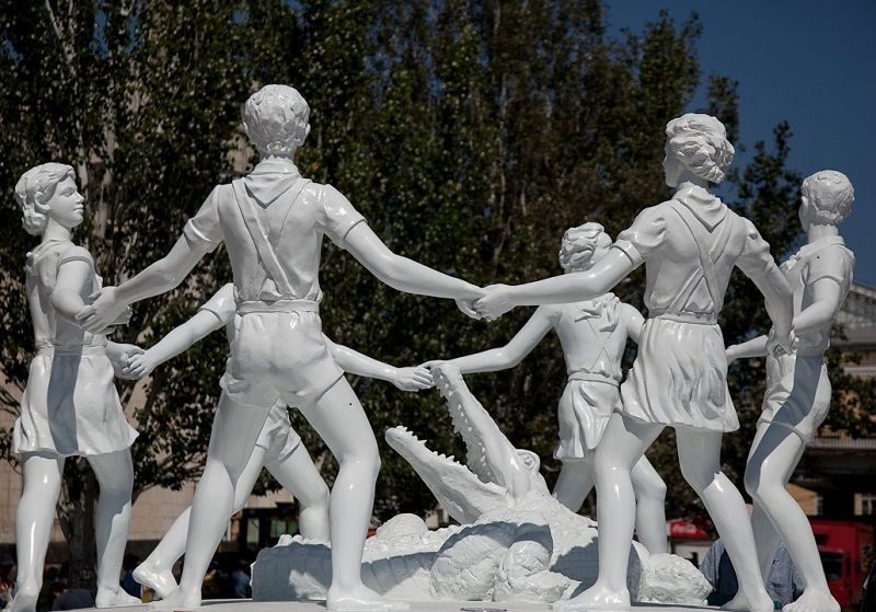 Фонтан «Детский хоровод» в Волгограде обещают запустить ко Дню Победы