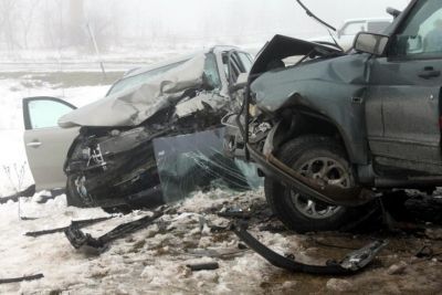 В Волгоградской области в лобовых ДТП погибли водитель и пассажирка