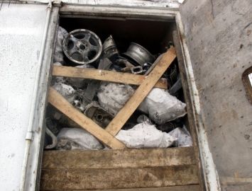 Под Волгоградом задержали грузовик с нелегальным металлоломом из Дагестана