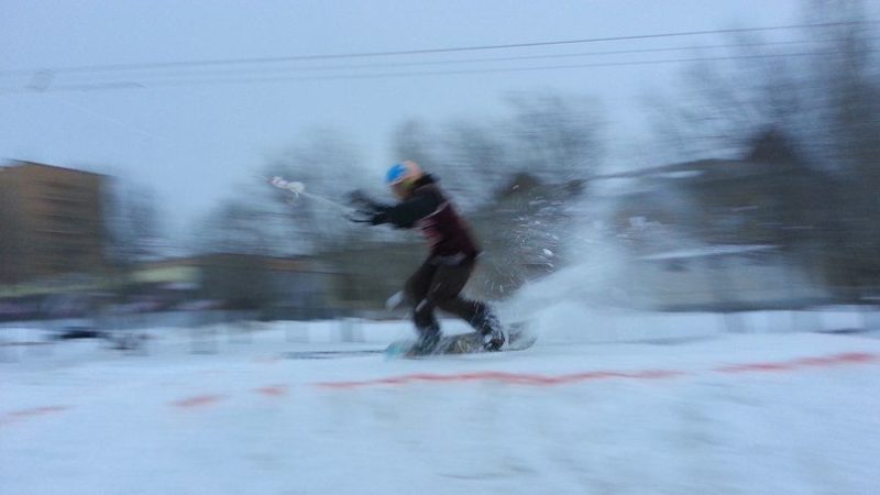 В Волгоградской области открылись соревнования по сноукайтингу