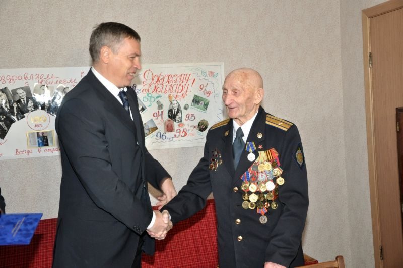 В Волгограде сегодня отмечает100-летний юбилей ветеран Великой Отечественной Войны