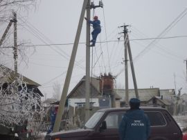 26 поселений Волгоградской области обесточены из-за погодных условий
