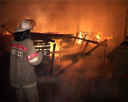 В Котовском районе сожгли администрацию сельского поселения