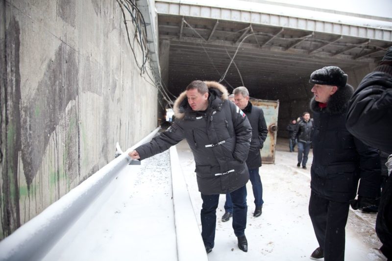 Тоннель на Тулака в Волгограде отстроят к декабрю 2015 года
