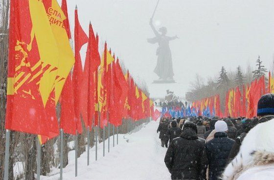 В Волгоградской области отмечают 72-ю годовщину Победы советских войск в Сталинградской битве