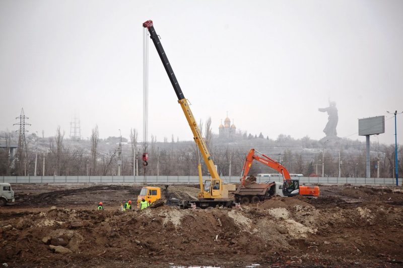 В Волгограде приступили к строительству спортивной арены «Победа» к ЧМ-2018