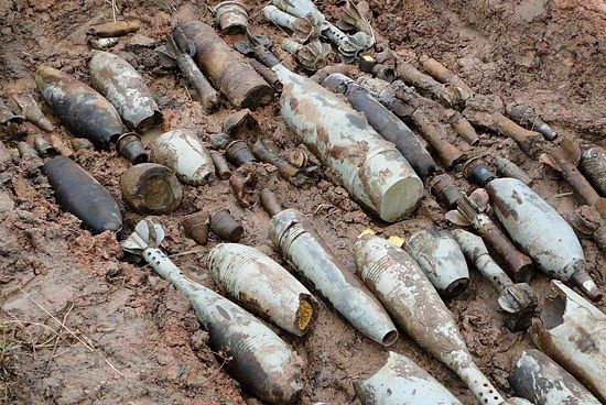 На Мамаевом кургане саперы нашли мины и 100 фрагментов боеприпасов