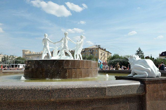 Сегодня в Волгограде открывают сезон фонтанов