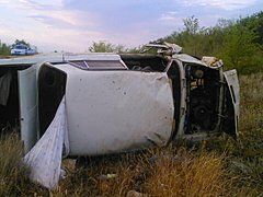 В Волгоградской области автомобиль врезался в дерево: двое погибли