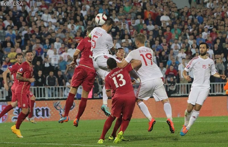 УЕФА запретил Албании играть против сербов в Шкодере