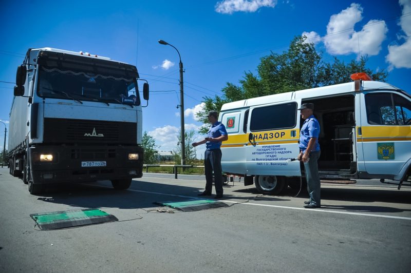 В Волгоградской области усиливается контроль за большегрузами