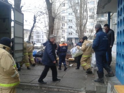Жильцам первого подъезда взорванного дома в Волгограде разрешили вывезти имущество