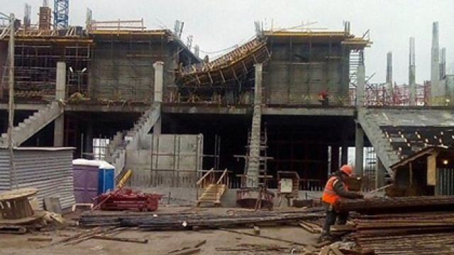 На стадионе “Волгоград-Арена” произошло два обрушения