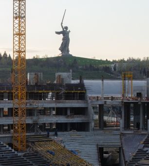 Генподрядчик представил фотоотчет о ходе строительства «Волгоград Арены» к ЧМ-2018