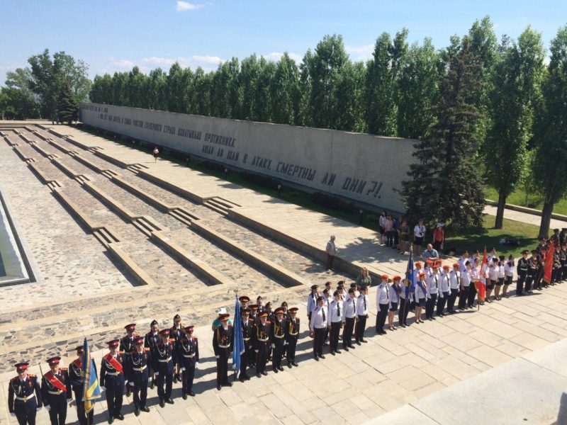 В Волгограде проходит кадетский слет «Золотой эполет»
