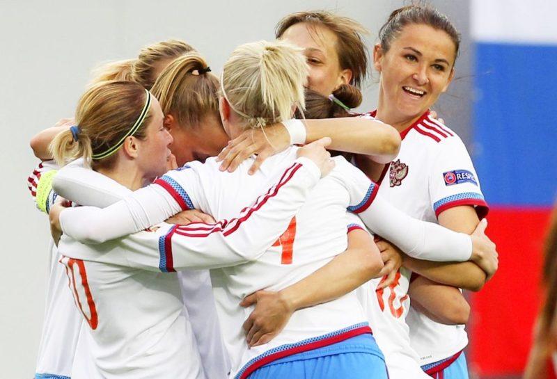 Женская сборная России разгромила Хорватию