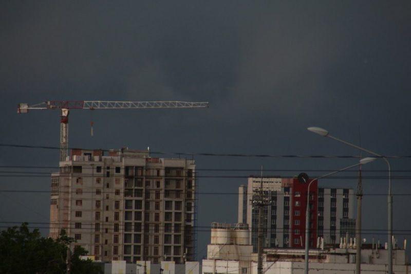 На Волгоградскую область идут грозы и ливни с градом