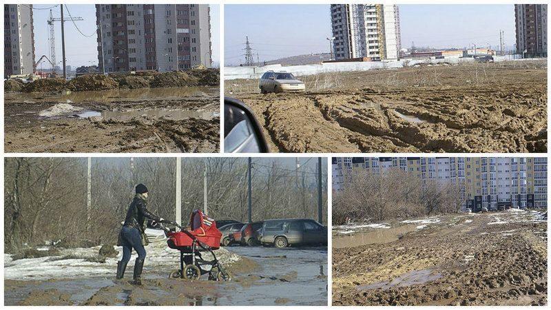 Целый жилой микрорайон в Волгограде оказался отрезанным от цивилизации