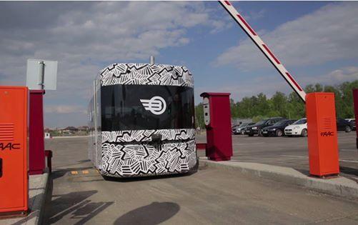 Волжская компания Volgabus выпустила первый российский беспилотный автобус MATRЁSHKA