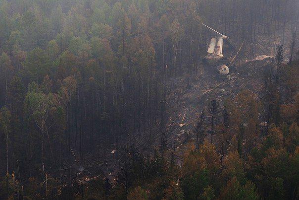 В Иркутской области обнаружен разбившийся самолет Ил-76