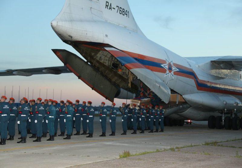 В Волгоград доставили спецбортом МЧС тело погибшего бортпроводника ИЛ-76