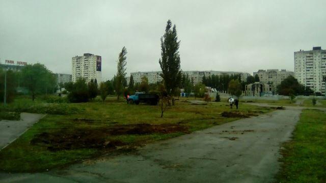 В Волгограде идёт реконструкция парка героев-лётчиков