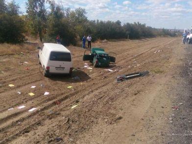 Под Волгоградом в ДТП погибли водитель и пассажир “Оки”
