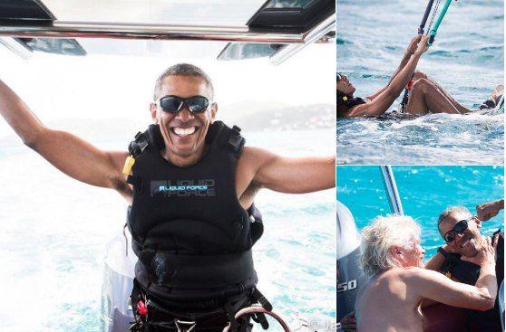 Фото отдыхающего Обамы вызвали бурную реакцию интернет-пользователей