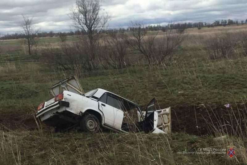 Под Волгоградом произошло смертельное ДТП на ремонтируемой дороге