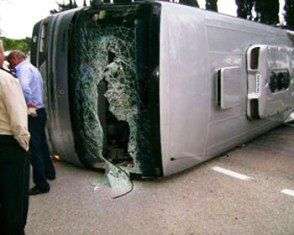 В Турции разбился микроавтобус с российскими туристами. ФОТО