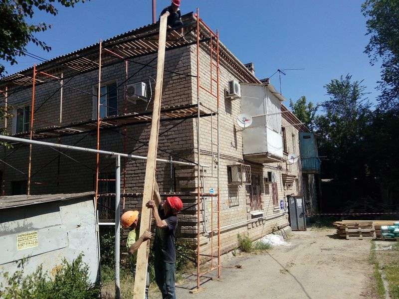 В Волгограде кое-где начался капремонт