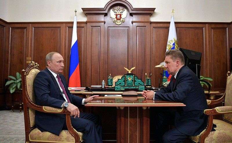 Глава “Газпрома” рассказал Путину о невыполнении Волгоградской областью взятых обязательств