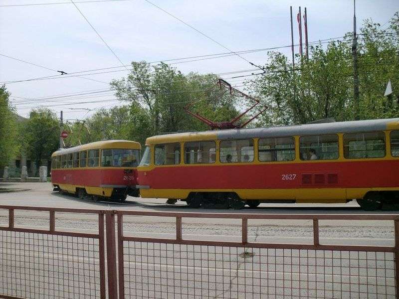 На выходных приостановят движение трамваев на улице Краснознаменской