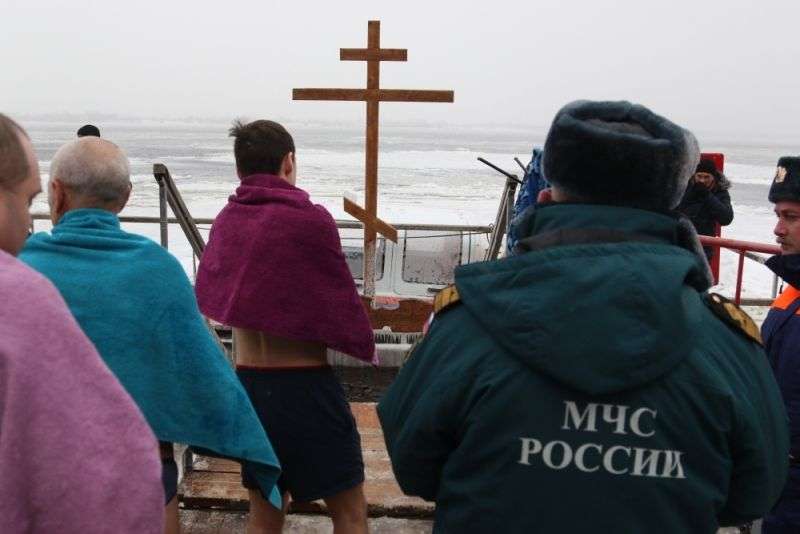 Волгоградцы благополучно смыли  грехи