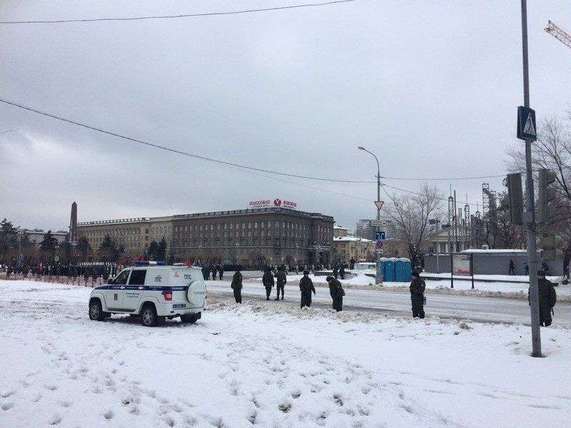 Центр Волгограда терпит транспортный коллапс