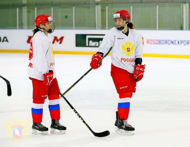Россиянки сыграли выставочный матч