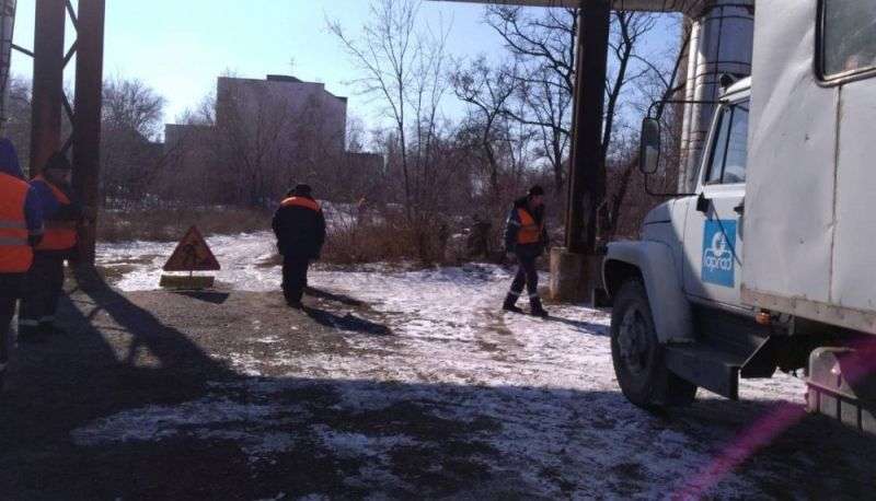 В Красноармейском районе рабочие порвали трубу и оставили без газа 700 жителей