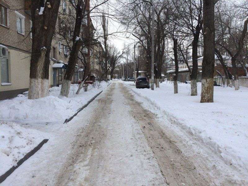 На дорогах Волгограда вновь ожидаются снежные катаклизмы