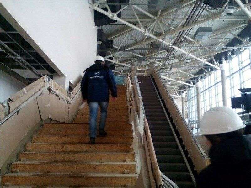 В новом терминале B начались отделочные работы