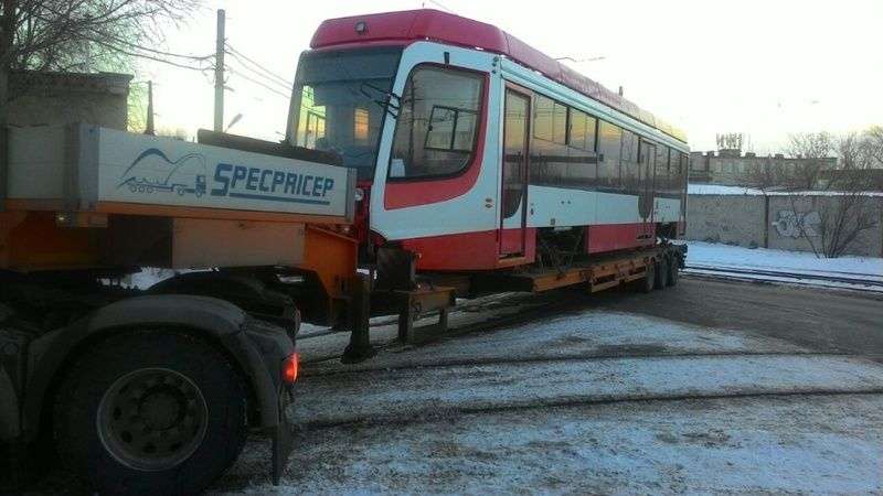 Новые трамваи из Челябинска прибыли в Волгоград