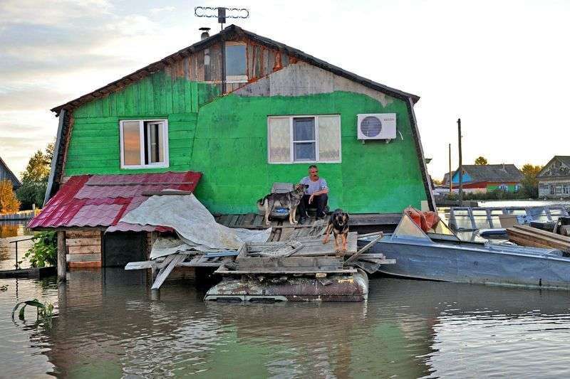 Районы Волгоградской области уходят под воду. ФОТО