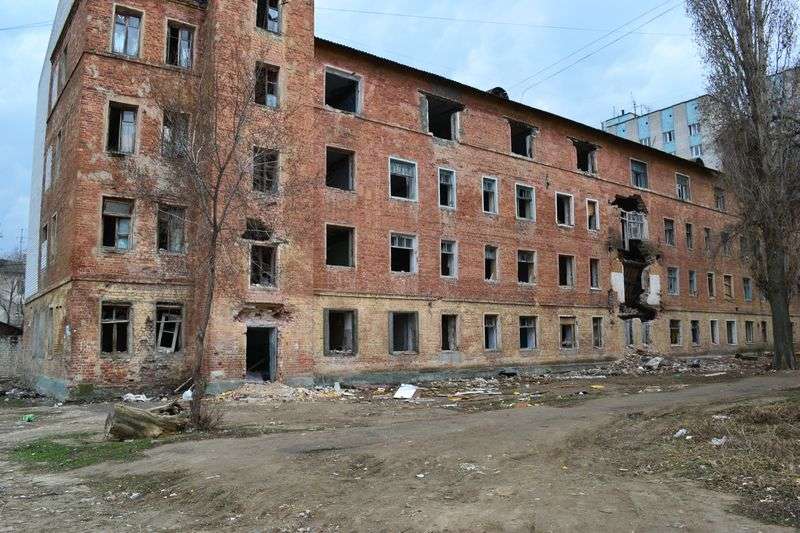 На Жолудева снова обвалилось общежитие. ФОТО