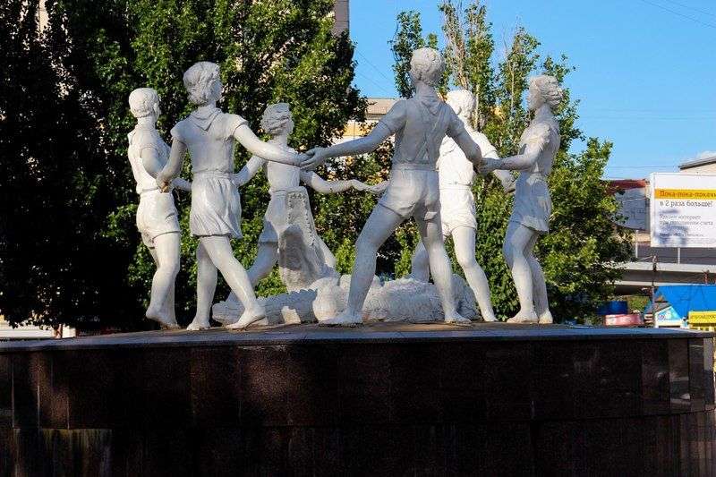 В Волгограде фонтан “Детский хоровод” в очередной раз ждет ремонта