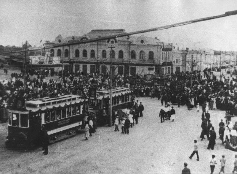 Волгоградский трамвай празднует юбилей