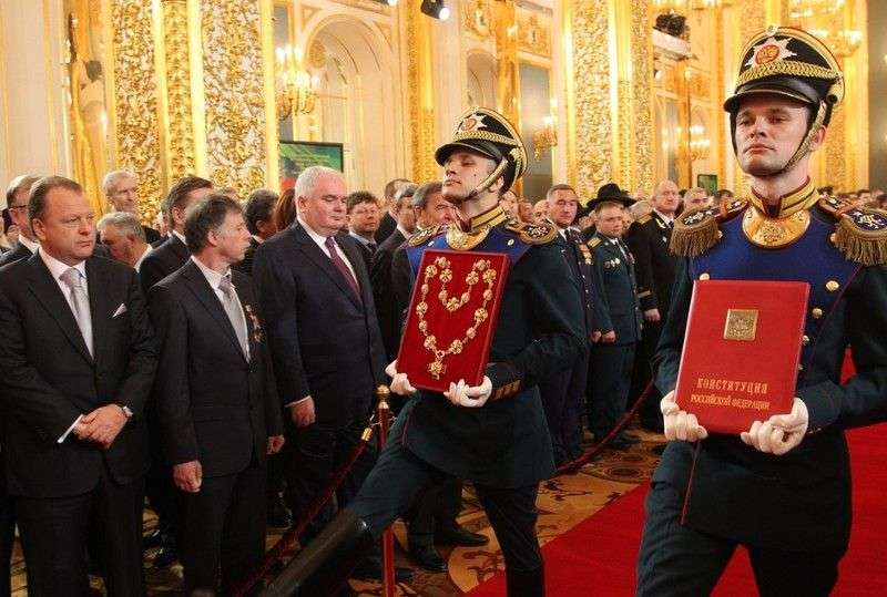 Волгоградский губернатор принял участие в инаугурации Путина