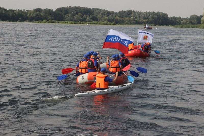 В Волгоград из Липецка стартовал уникальный водный поход