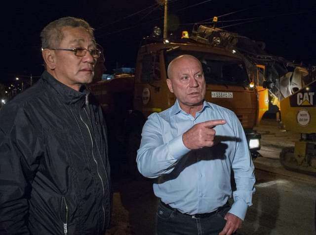 Новый глава Волгограда проверил ремонт дороги на Казахской